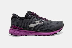 Chaussures Running Brooks Adrenaline GTS 20 Femme Noir / Violette | JE3289074