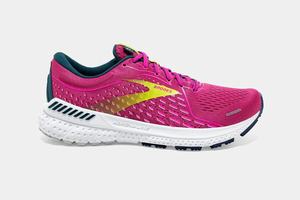 Chaussures Running Brooks Adrenaline GTS 21 Femme Rose / Blanche | MC6384012