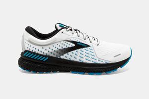 Chaussures Running Brooks Adrenaline GTS 21 Homme Blanche / Grise / Bleu | PY9270458