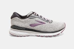 Chaussures Running Brooks Adrenaline GTS 20 Femme Grise / Blanche | VB4239108