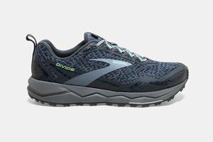 Chaussures Running Brooks Divide Femme Grise / Vert | AK5974610