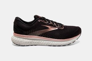 Chaussures Running Brooks Glycerin 18 Femme Noir / Rose / Doré / Grise | FI4021638