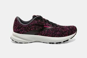 Chaussures Running Brooks Launch 7 Femme Noir / Rose | ET5063892