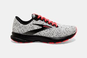 Chaussures Running Brooks Launch 7 Femme Blanche / Noir / Corail | JD3495261