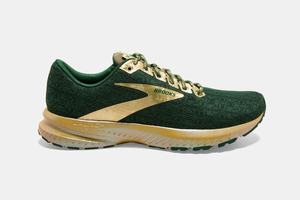 Chaussures Running Brooks Launch 7 Femme Vert / Doré | JX2901453