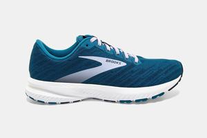 Chaussures Running Brooks Launch 7 Femme Bleu Marine / Bleu / Violette | UE3092415