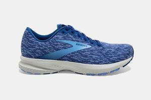 Chaussures Running Brooks Launch 7 Femme Bleu / Fleur | UE4380629