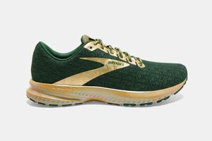 Chaussures Running Brooks Launch 7 Homme Vert / Doré | ND6490728