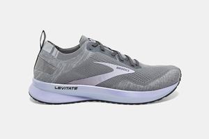 Chaussures Running Brooks Levitate 4 Femme Grise / Noir / Violette | CZ8243510