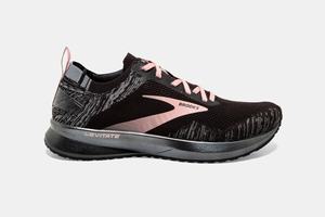 Chaussures Running Brooks Levitate 4 Femme Noir / Grise / Corail | ZT0748695