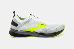 Chaussures Running Brooks Levitate 4 Homme Blanche / Noir | HX3859017