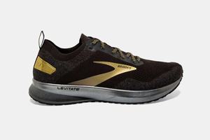 Chaussures Running Brooks Levitate 4 Homme Noir / Doré | SK5924071