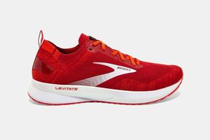 Chaussures Running Brooks Levitate 4 Homme Rouge / Rose / Blanche | YQ5416307