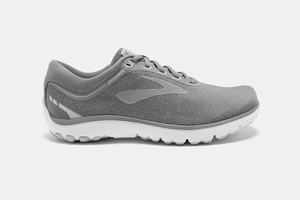 Chaussures Running Brooks PureFlow 7 Femme Grise / Blanche | XQ7508194