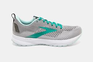 Chaussures Running Brooks Revel 4 Femme Grise / Turquoise Clair / Noir | CS0625413