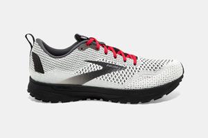 Chaussures Running Brooks Revel 4 Homme Blanche / Noir / Rouge | QL3985720