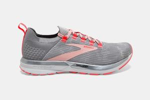 Chaussures Running Brooks Ricochet 2 Femme Grise / Corail | VW7216935