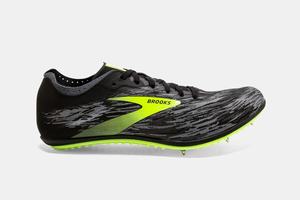 Racing Flats Brooks ELMN8 v5 Femme Noir / Grise | OG8236154