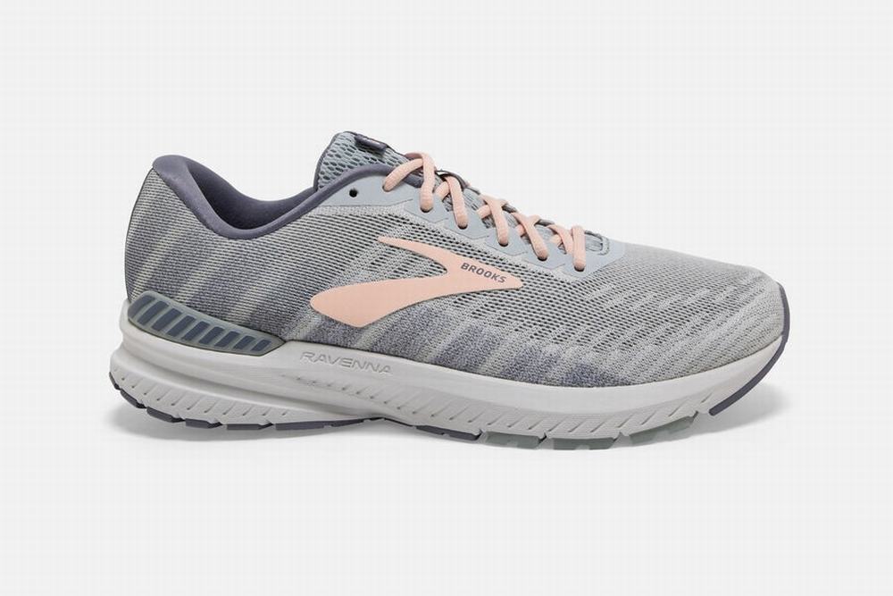 Chaussures Running Brooks Ravenna 10 Femme Grise | VH8632509